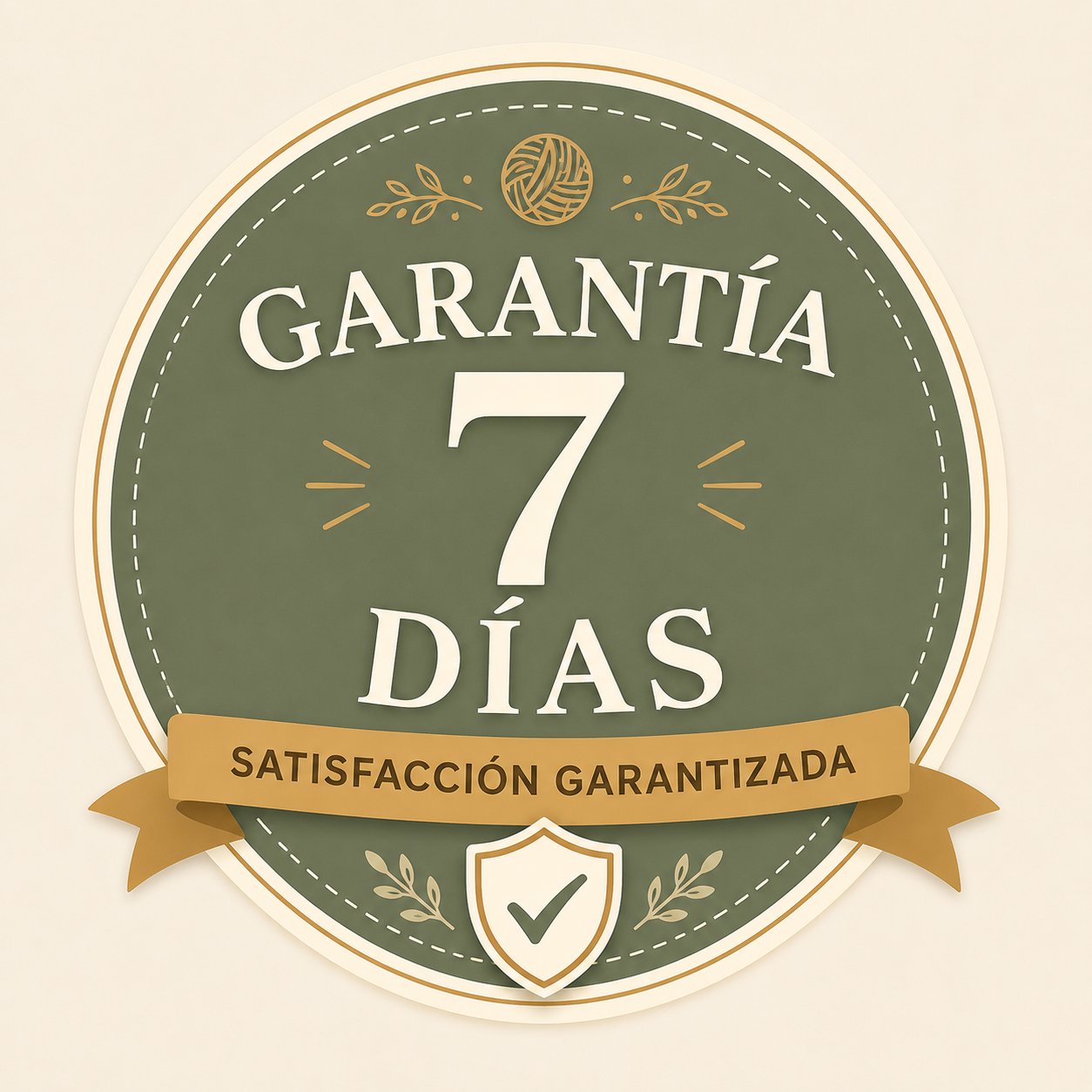 Garantía 7 días — Satisfacción Garantizada